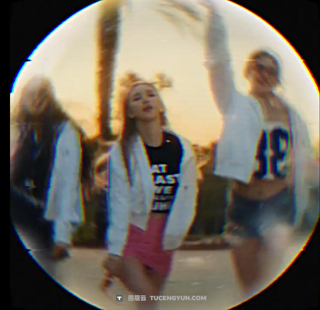 韩系女团风格aespa低像素胶片快闪饭圈剪辑编辑AE项目文件+视频叠加+音效 Flappywrd – OCD（13260）