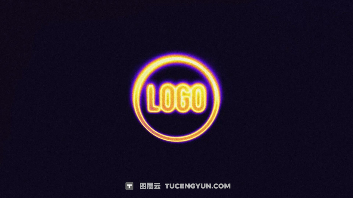 AE模板：2025苹果发布会热成像渐变文字标题排版LOGO展示效果（13397）