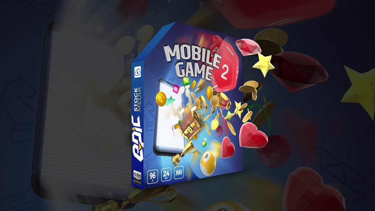 音效：1161个手机游戏UI点击休闲卡通音效素材 Epic Stock Media – Mobile Game 2、3（13353）