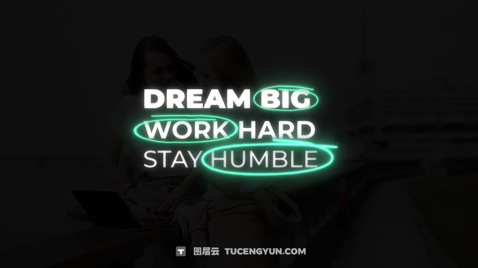 达芬奇预设：创意文本高亮发光画圈划线标注突出显示动画预设 Text Highlight Generator（13395）