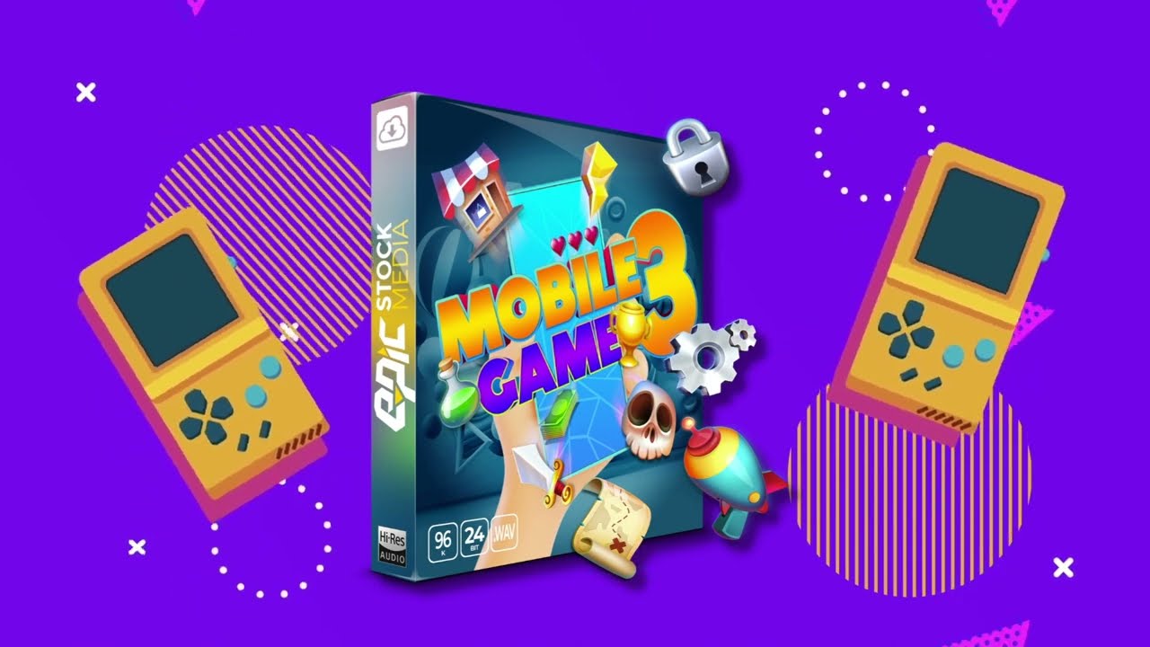 音效：1161个手机游戏UI点击休闲卡通音效素材 Epic Stock Media – Mobile Game 2、3（13353）
