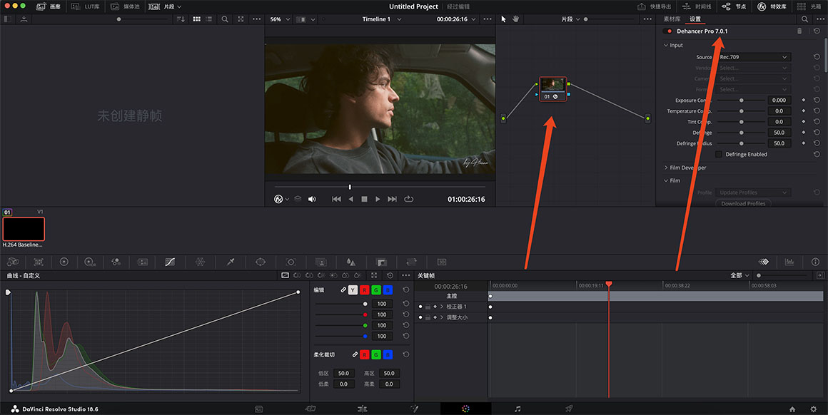 复古电影胶片色彩分级颗粒光晕模拟工具 Dehancer Pro OFX 达芬奇/FCPX/AE/PR/PS/LR Win/Mac破解版（7587）