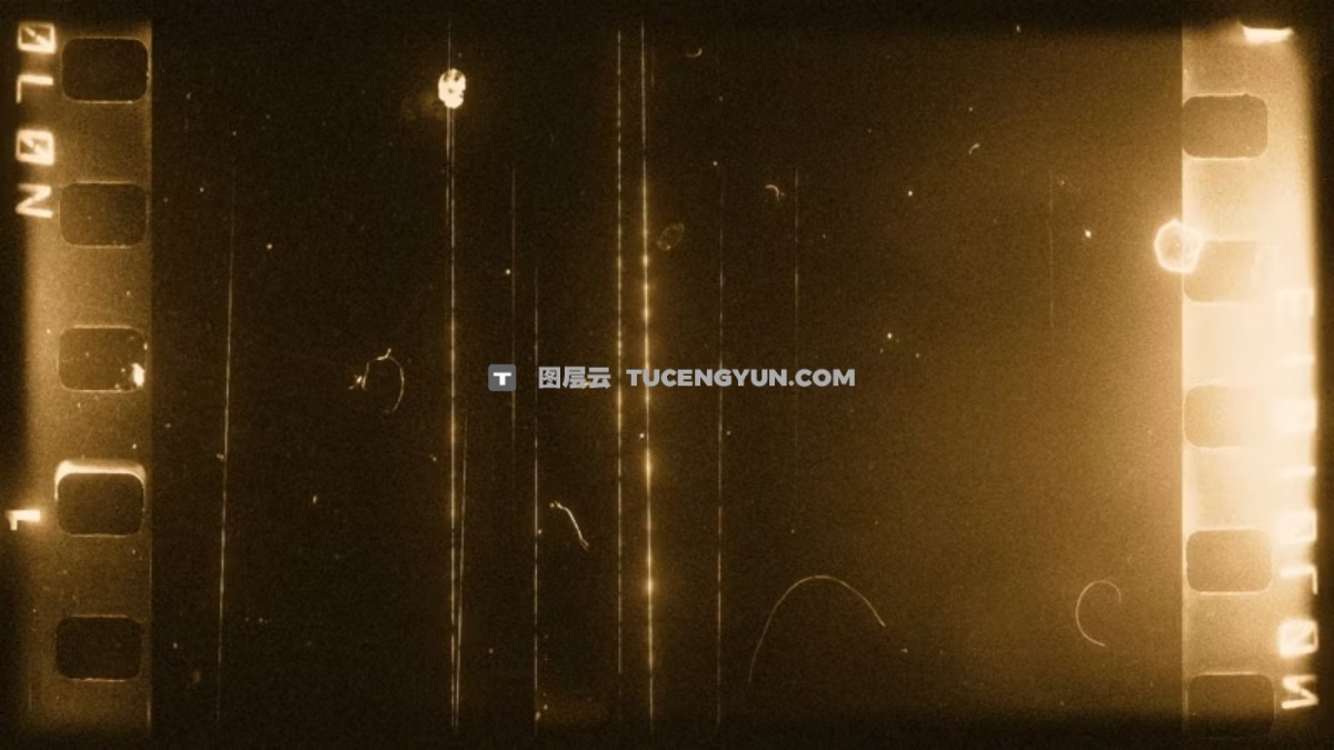 Artlist 20款复古美学邋遢旧棕褐色薄膜效果叠加纹理视频素材+音效素材 Sepia Old Sepia Vertical Film Effects（13293）