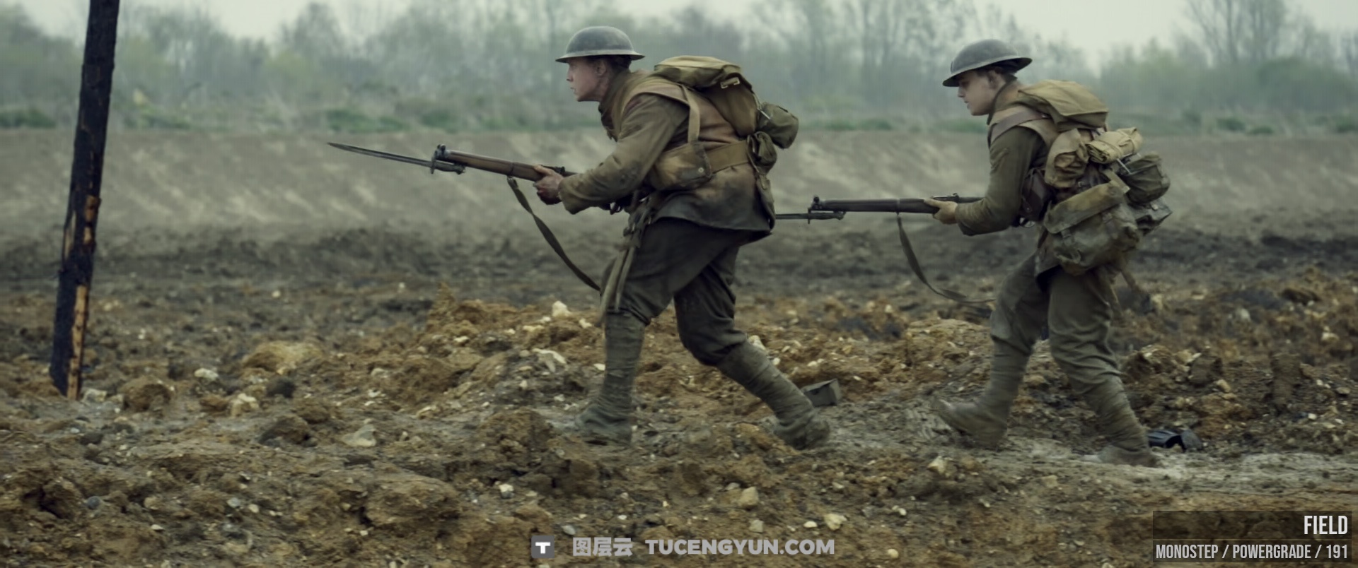 MonoNodes 罗杰·狄金斯《1917》电影色调模拟逆向还原达芬奇调色节点 Mononodes 1917 reverse engineered PowerGrades（13226）