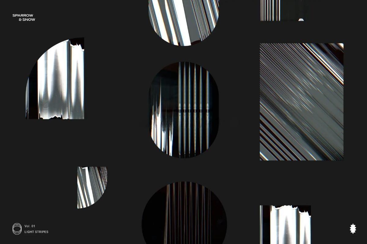 65种高分辨率线性霓虹浅色渐变条纹叠加背景纹理 Light Stripes Hi-Res Overlays & Textures（13610）