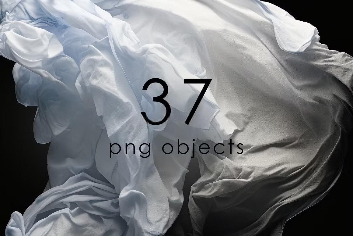110个赛博未来主义科技金属镀铬抽象艺术背景肌理PNG元素拼贴剪贴画设计套装 Futuristic Mixed Media（13614）
