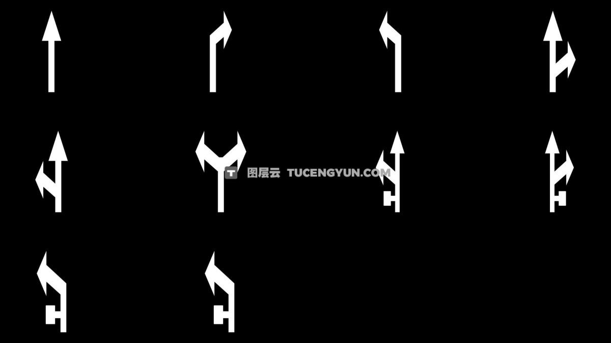 AE模板+PR预设：350组汽车科技感HUD抬头显示UI元素动画（13229）