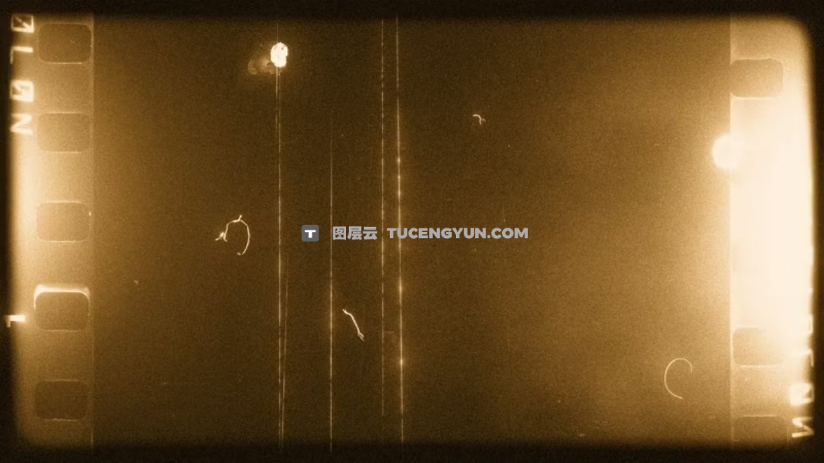 Artlist 20款复古美学邋遢旧棕褐色薄膜效果叠加纹理视频素材+音效素材 Sepia Old Sepia Vertical Film Effects（13293）