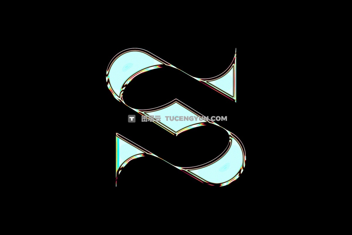 12个复古千禧Y2K风格酸性金属镀铬3D玻璃LOGO文本标题特效PSD样机设计套装 Galactic Chrome Text Styles（13264）