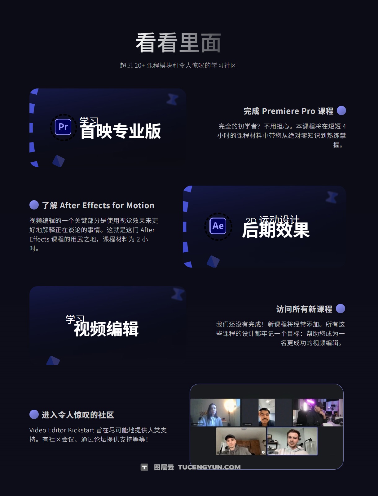 大师课程：快速成为TOP级视频编辑者AE/PR视频课程 Editor Kickstart Become a Top 1% Video Editor（13288）