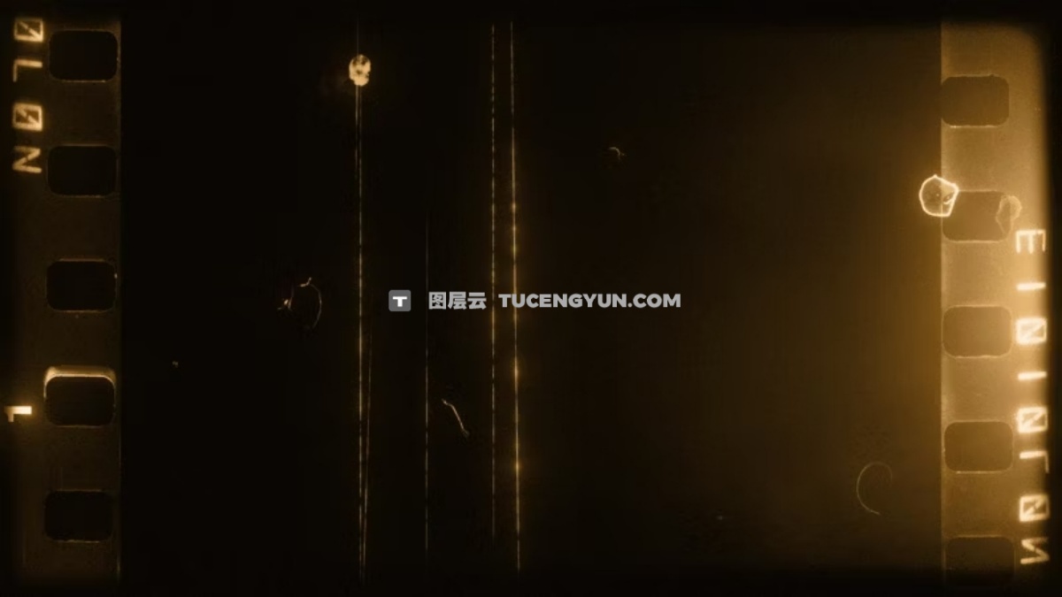 Artlist 20款复古美学邋遢旧棕褐色薄膜效果叠加纹理视频素材+音效素材 Sepia Old Sepia Vertical Film Effects（13293）
