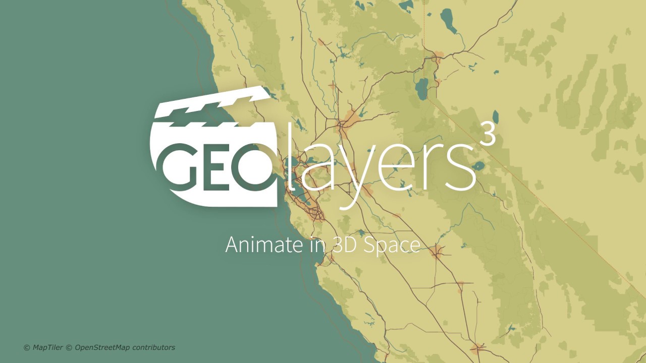 AE脚本：世界地图位置路径展示动画工具 GEOlayers 3 v1.14.1 Win/Mac（8441）