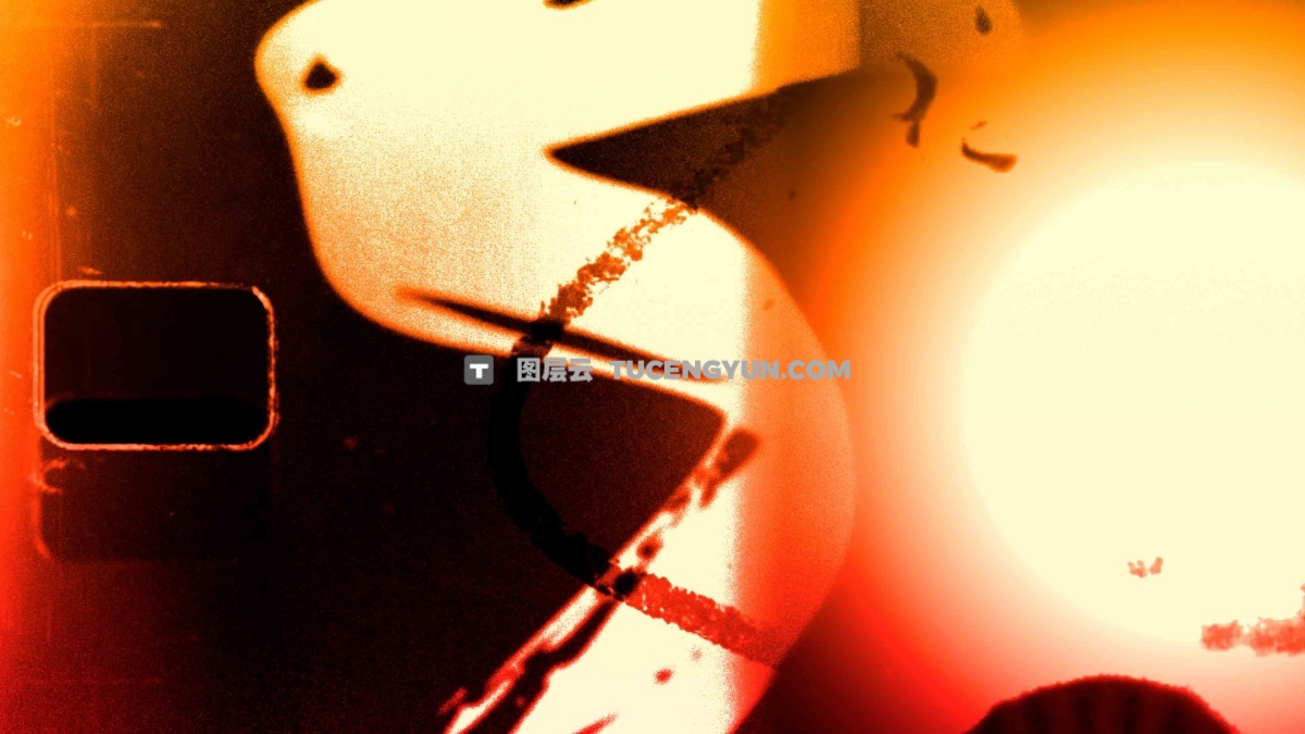 复古美感胶片纹理损坏划痕灰尘磨损叠加层无缝转场过渡+音效素材 GRUNGY Film Damage with SOUND（13256）