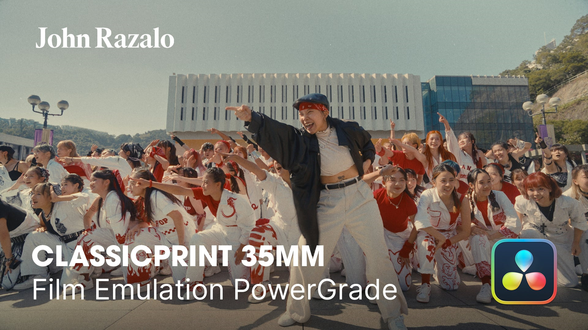 ClassicPrint 35mm Film Emulation PowerGrade V5 港风美学经典35mm胶片模拟电影视觉效果色彩分级达芬奇调色节点+LUT调色预设（10604）