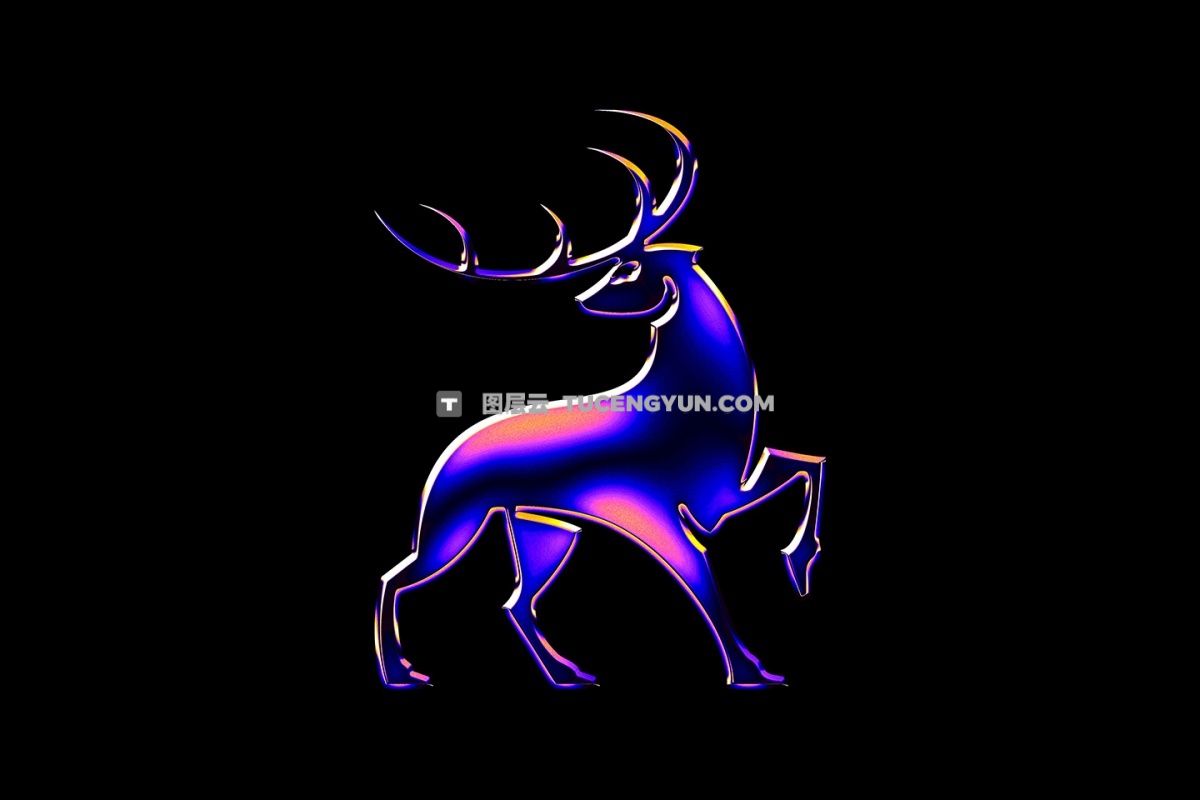 12个复古千禧Y2K风格酸性金属镀铬3D玻璃LOGO文本标题特效PSD样机设计套装 Galactic Chrome Text Styles（13264）