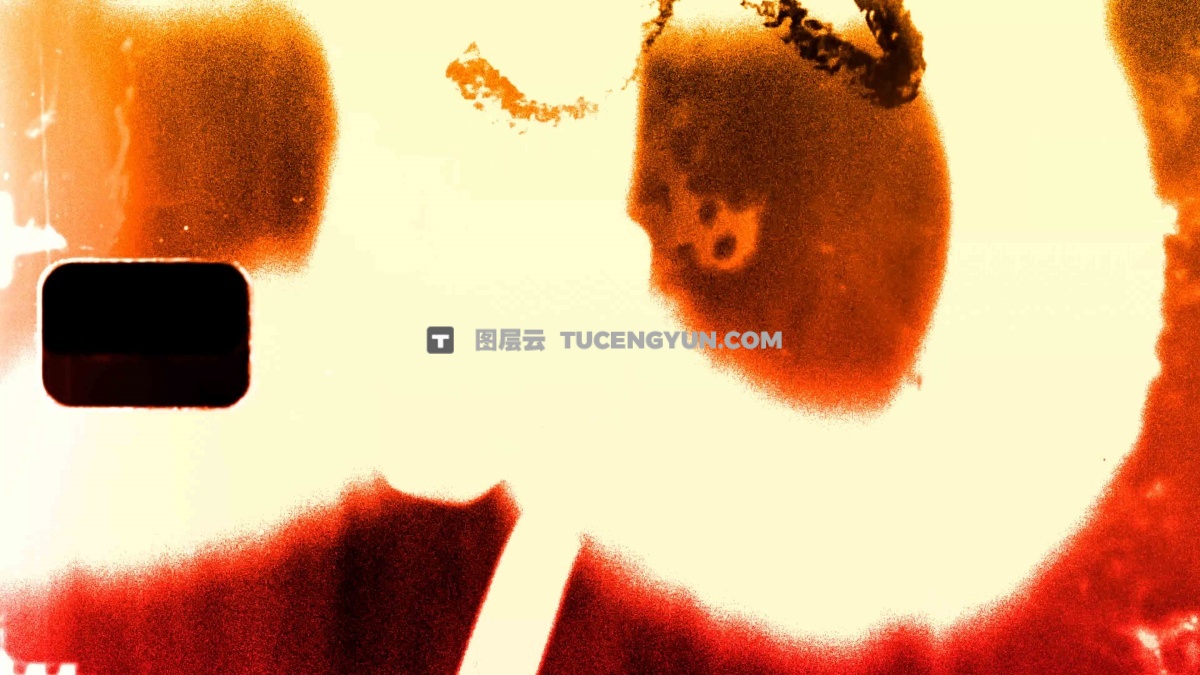 复古美感胶片纹理损坏划痕灰尘磨损叠加层无缝转场过渡+音效素材 GRUNGY Film Damage with SOUND（13256）