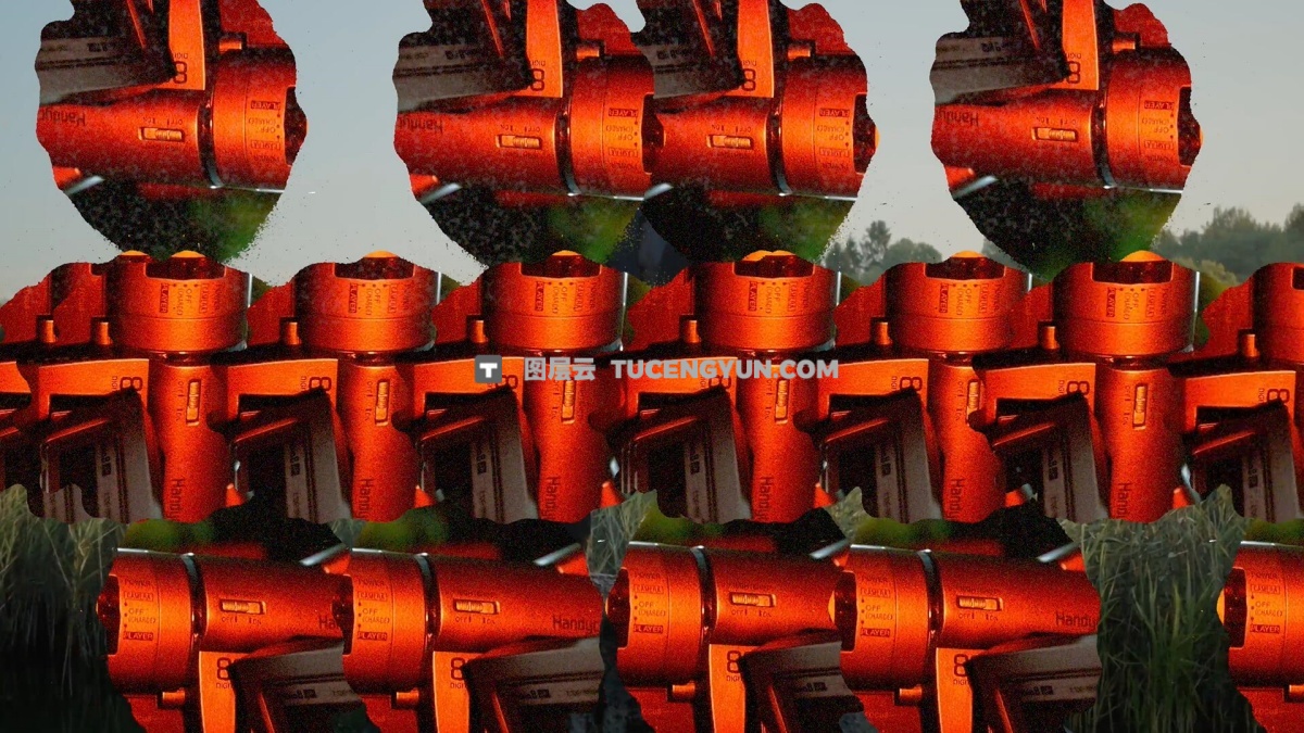 FCPX插件：10个老式邋遢街头涂鸦雾感喷漆滴落无缝转场过渡（13263）